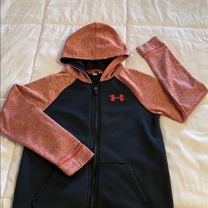 Under armor zip hoodie